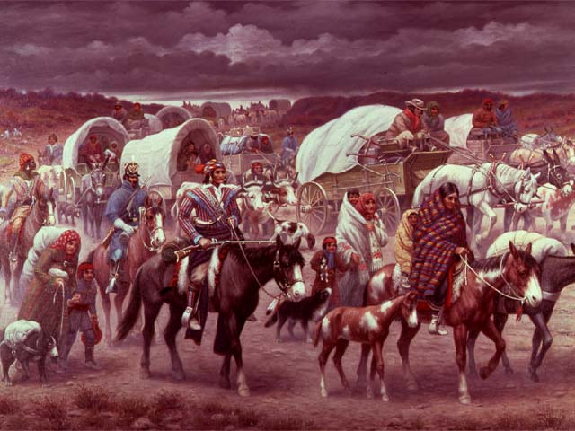 Trail of Tears depiction
