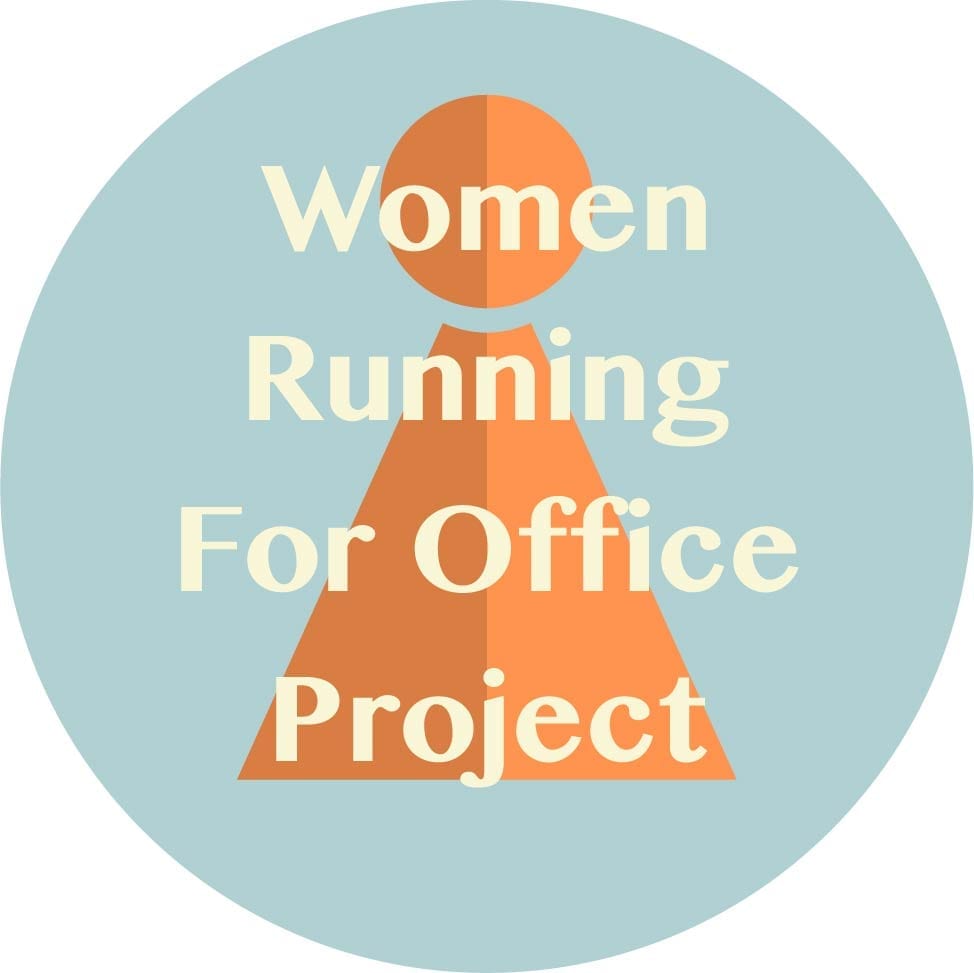Women Running For Office Project logo by Shari Rose