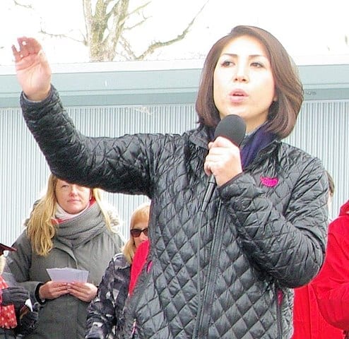 Paulette Jordan is running for governor of Idaho. Source WikiMedia Commons