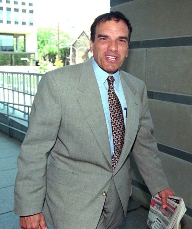 Disgraced prosecutor Nicholas Bissell