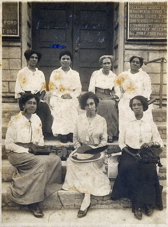 Federation of Colored Women's Club of Jacksonville in 1915.