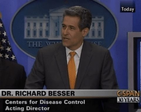 Dr. Richard Besser speaks about government response to swine flu H1N1 in 2009.