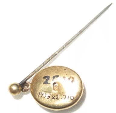 Sharp 1900s hat pin used during Hatpin Panic.