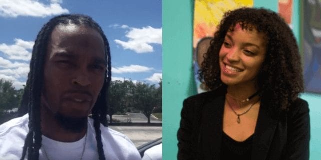 Ferguson activist Darren Seals and BLM activist Amber Evans
