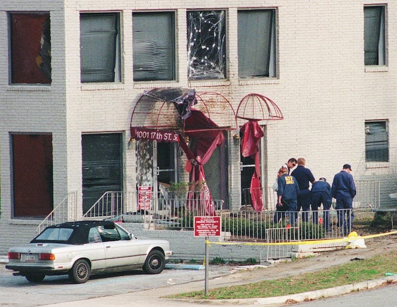 Aftermath of Birmingham abortion clinic bombing