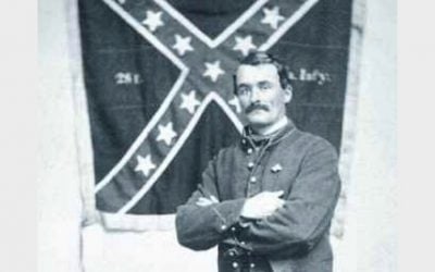 Marshall Sherman’s Capture of Virginia Battle Flag at Gettysburg