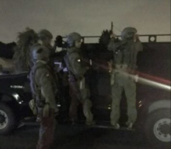 SWAT teams with FBI night of Coborubio's shooting