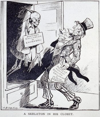 Anti-Chinese cartoon from 1912