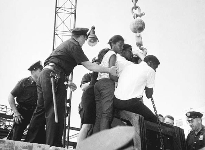 CORE protests in Brooklyn 1963