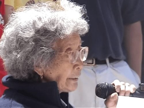 Yuri Kochiyama speech in 2002