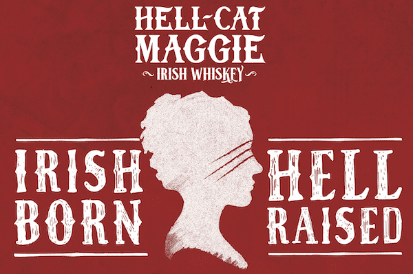 Hell-Cat Maggie Irish Whiskey brand