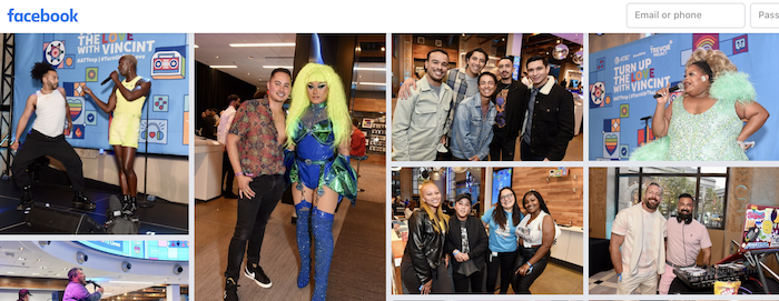 AT&T's Turn Up The Love LGBTQ event