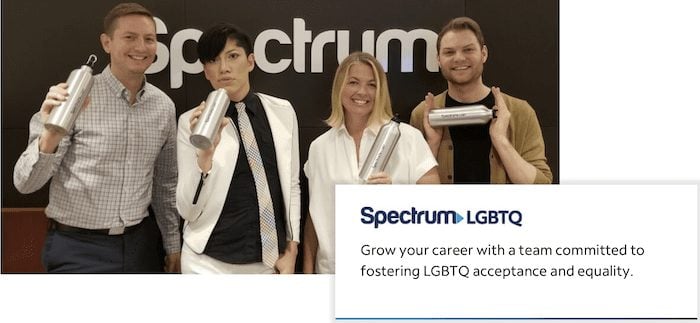 LGBTQ hiring at Charter Communications Spectrum