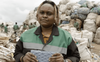 How Nzambi Matee’s Plastic Bricks Combat Pollution In Kenya