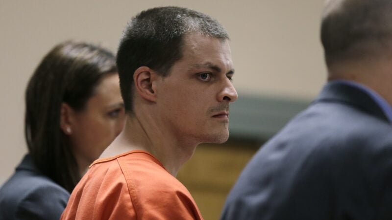 Nate Kibby in court after arrest