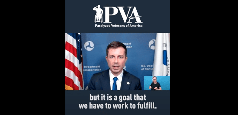 DOT Secretary Pete Buttigieg talks about wheelchairs on planes