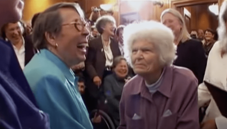 Phyllis Lyon and Del Martin 50 years together