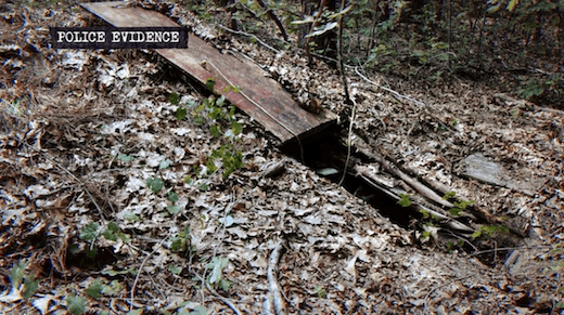 Bunker where Shoaf was held for 10 days