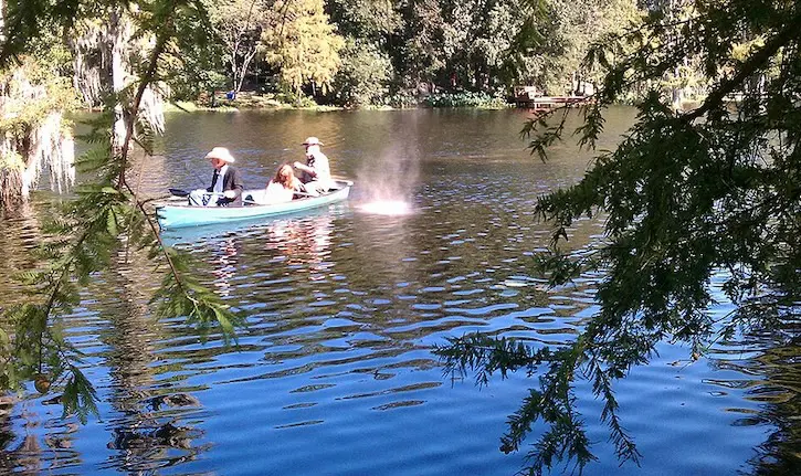 Stetson Kennedy's ashes interned on the Beluthahatchee Lake