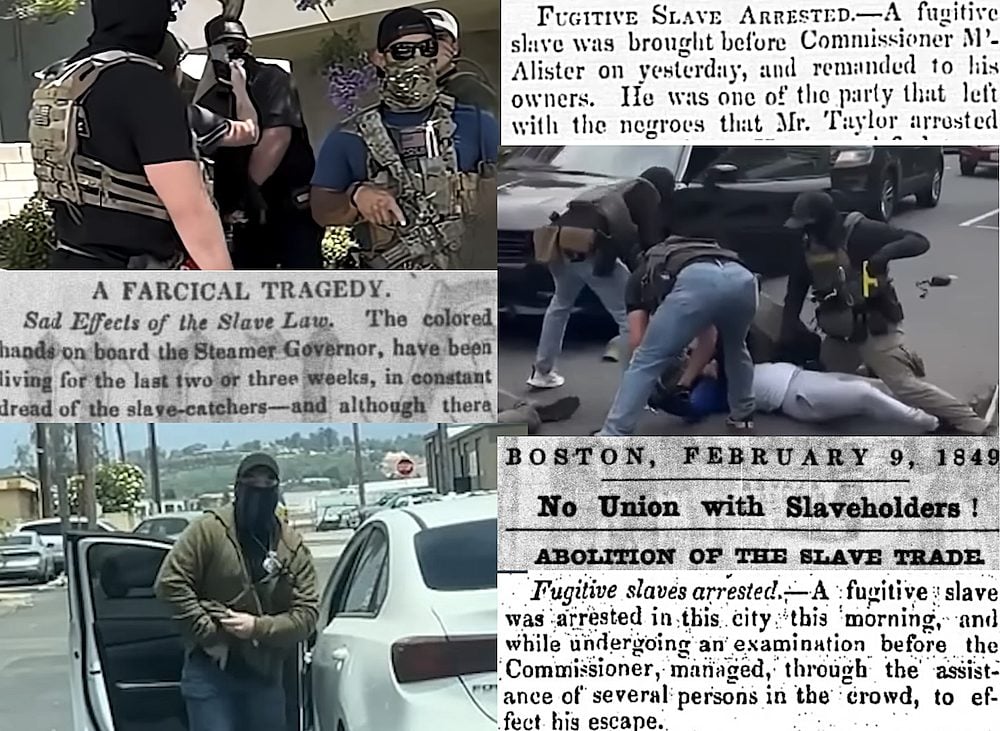 History of slave patrols in America follow pattern of ICE arrests in 2025